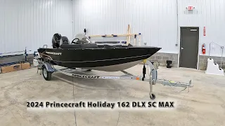 Spend the Day on the Water in the New 2024 Princecraft Holiday 162 DLX SC MAX!