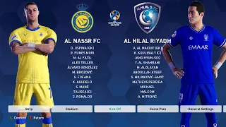 eFootball PES 2021 - Al Nassr vs Al Hilal Riyadh GAMEPLAY PC 2023