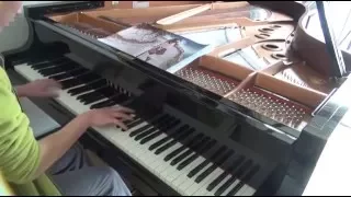 Giniro Hikousen - Nerawareta gakuen OP - Supercell [piano solo]