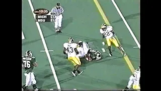 2001   Michigan Wolverines  at  Michigan State Spartans   Week 9