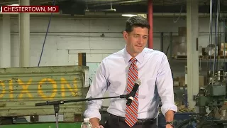 House Speaker Paul Ryan promotes GOP tax plan