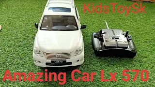 Unboxing & Video Test RC Toyota Land Cruiser Lx 570 Model Car,,,,!!