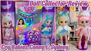 Adult Doll Collector Review 💗 Bff Cry Babies Coney & Sydney #dolls #new #dollcollector #review