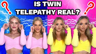 TWIN TELEPATHY CHALLENGE (TWINS VS TWINS)