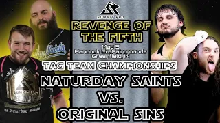 The Naturday Saints v The Original Sins @ Summit Pro Wrestling, Greenfield, IN 5.5.24