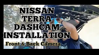 Nissan Terra Dashcam Installation front and rear camera. Qcy n96 Fullscreen Best Dashcam 2021 frz