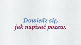 Jak napisać pozew o zapłatę