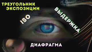 Выдержка, диафрагма, ISO - что это вообще такое? Треугольник экспозиции