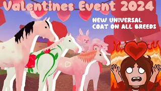 I CAUGHT ALL the NEW VALENTINES EVENT Horses in WILD HORSE ISLANDS on ROBLOX (Valentines Event 2024)