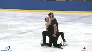 Deanna STELLATO / Maxime DESCHAMPS Short Program Championnats québécois d'été 2021