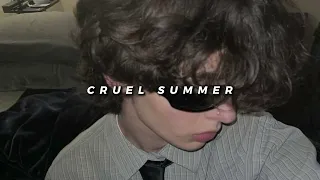 cruel summer - taylor swift (sped up)