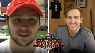 Buffalo Bills' Josh Allen details how he's adjusted throwing motion (FULL INTERVIEW) | NBC Sports