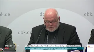 Deutsche Bischofskonferenz zum sexuellen Missbrauch an Minderjährigen am 25.09.18