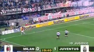 Milan - Juventus 1-6 (06.04.1997) 9a Ritorno Serie A (Ampia Sintesi Primo Tempo).