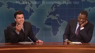 Weekend Update Colin Jost and Michael Che *BEST COMPILATION* 🤣🤣 Joke Swaps