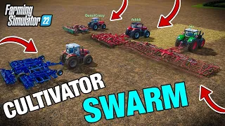 HOW MANY CULTIVATORS IN ONE FIELD!?! | Attingham Park | Farming Simulator 22 - Episode 16