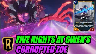 Five Nights at GWEN'S Corrupted ZOE! - Legends of Runeterra