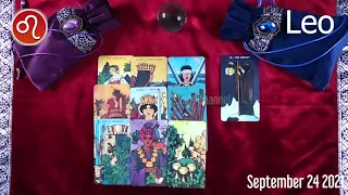 ❤️ Leo DAILY HOROSCOPE TODAY - September 24, 2021  ♌️ 💫 ⭐️ 🌞 FREE TAROT READING for LEO ✅ 💫 ⭐️