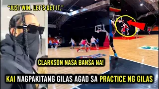 Kai Sotto NAGPAKITANG GILAS AGAD SA 1ST DAY NG PRACTICE | CLARKSON DUMATING NA SA PINAS |