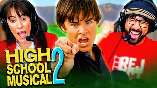 HIGH SCHOOL MUSICAL 2 (2007) MOVIE REACTION!! First Time Watching! Zac Efron | Vanessa Hudgens