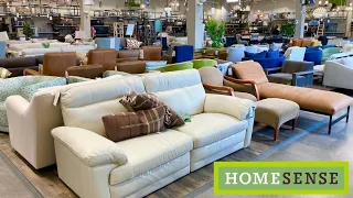 HOME SENSE SHOP WITH ME FURNITURE SOFAS ARMCHAIRS COFFEE TABLES DECOR SHOPPING STORE WALK THROUGH