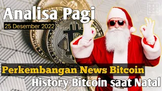 Analisa Pagi - Perkembangan News Bitcoin dan History Saat Natal
