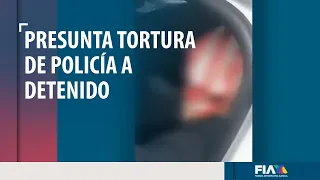 Investigan presunta tortura de un policía de la CDMX hacia un detenido