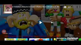 Officer Finkleberry Babysits Evil Kids! A Roblox Movie (Brookhaven RP) Part2