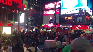 New York City Dancing in the Streets Outside a Phish show