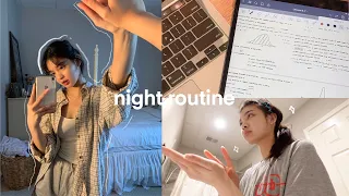 Realistic Night Routine of a University Student: Studying, Karaoke, Sleeping Late, Skincare