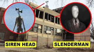 DROHNE überwacht SIREN HEAD & SLENDERMAN in verlassenen WALD!! | KAMBERG TV