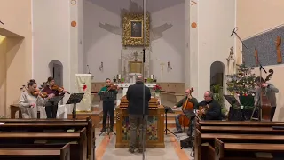 J.S. Bach: Air from Orchestral Suite No. 3 (rehearsal) - New Trinity Baroque, dir. Predrag Gosta