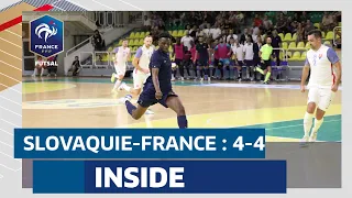 Futsal : les coulisses de Slovaquie-France (4-4)