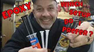 Epoxy - Which setup do I like and why... Gorilla or Loctite...
