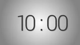 10 Minutes countdown Timer - Beep at the end | Simple Timer (ten min)