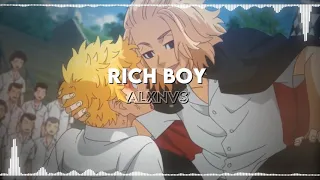 Rich boy ( x world is spinning ) // DMAD x Payton Moormeier [ Edit Audio ] ~ 2 versions ~