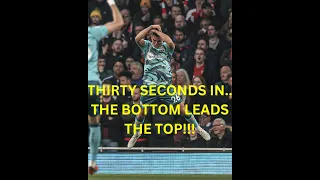 Peter Drury commentary on Carlos Alcarex goal vs Arsenal - Southampton vs Arsenal