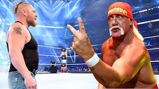 FULL SEGMENT - Brock Lesnar vs Hulk Hogan | Iron Man Match 2023 | WWE Dec 5, 2023