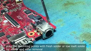 How to replace DC Charging port for ASUS GA401 Series.