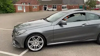 Mercedes E350 CDI AMG Line Edition Coupe Auto