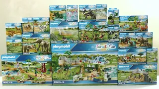 Playmobil unboxing : The zoo (2020) – 70324, 70341, 70342, 70343, 70344, 70345, 70346... 70360