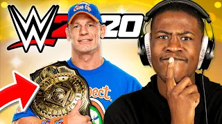 WWE 2K20 But I Put John Cena in the I.C. Title Division!