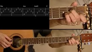 O Holy Night guitar lesson - beginner friendly