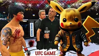 UFC 4 Bruce Lee Vs. Pikachu Pokemon Ea Sports