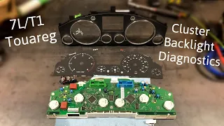 7l/T1 Touareg Cluster backlight diagnostics