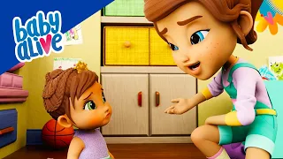 Baby Alive en Español 🥹 ¿Qué Le Pasa A La Muñeca Princesa Ellie? 💦 Videos Infantiles 💕