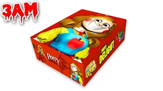 DO NOT UNBOX MYSTERY LEGO MISS DELIGHT BOX AT 3AM!! *CURSED POPPY PLAYTIME CHAPTER 3 TOYS*