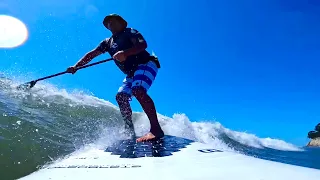 SUP Surf at Leadbetter Point — Starboard Wedge Limited Series — GoPro Hero10 — Aug. 14, '22