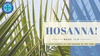 Palm Sunday of the Passion of the Lord  -  March 24,  2024 at 10:00 AM