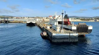 Sailing Onboard IoM SPCo Manxman Arriving Heysham Harbour 13/09/2023